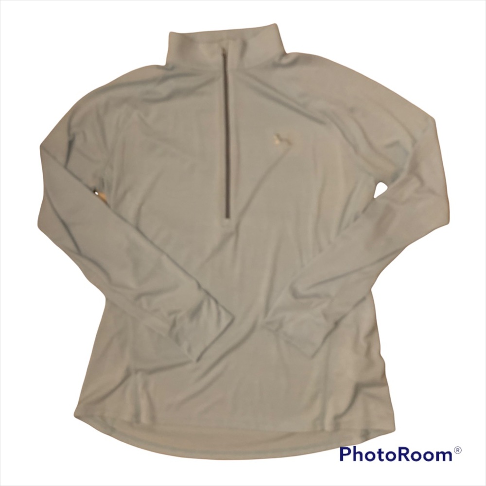 Under Armour Heat Gear 1/2 Zip Shirt light Blue